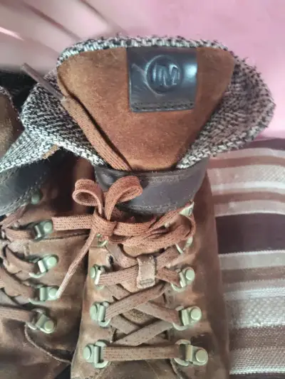 Botines de cuero marrón - miniatura 2