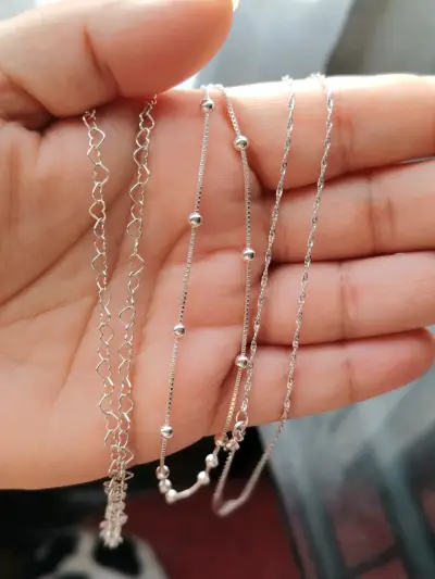 Collar y pulsera de plata - miniatura 2