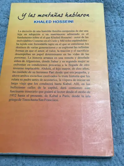 Libro 'Y las montañas hablaron' - miniatura 2