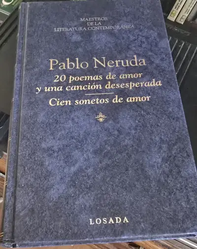Libro '20 Poemas de Amor' Neruda - miniatura 1