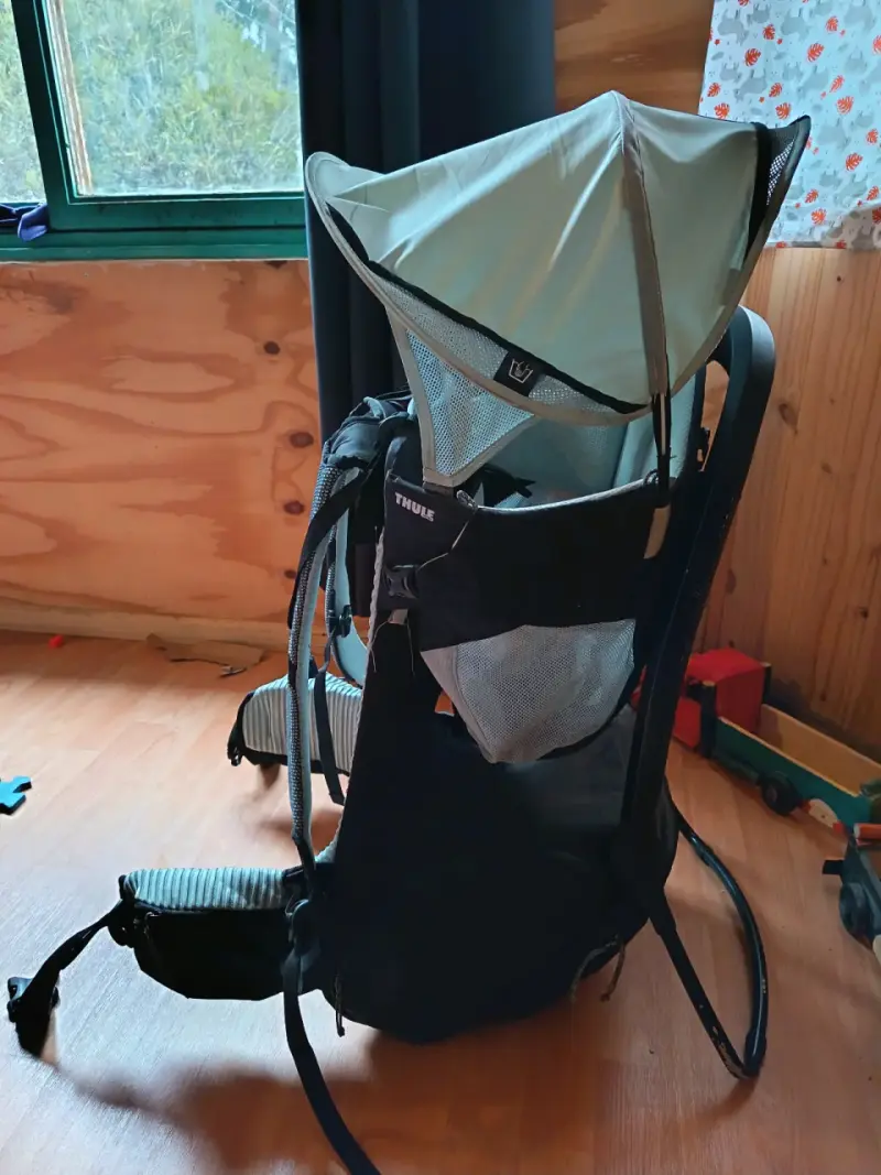 Mochila portabebés Thule gris - 2