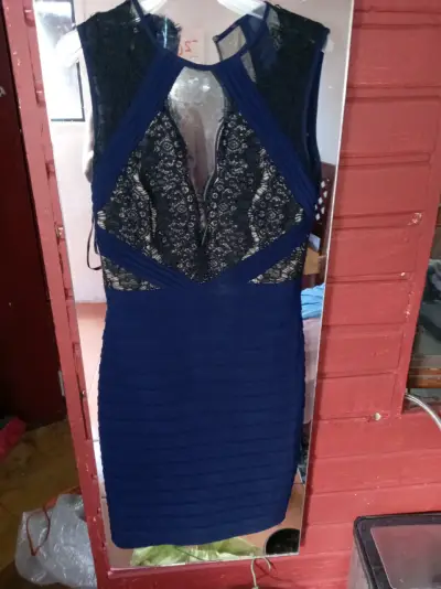 Vestido sin mangas degradado rosa - miniatura 2