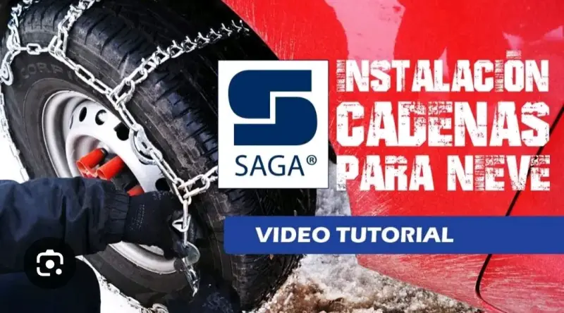 Cadenas para nieve SAGA - 1