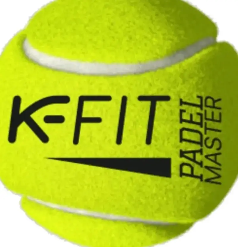 Pelota de padel K-Fit amarilla - 1
