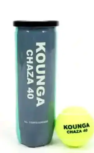 Pelota de padel K-Fit amarilla - 3