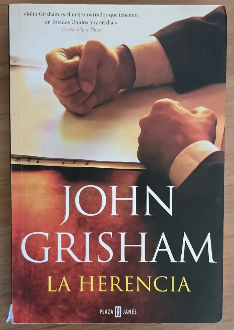 Libro 'La Herencia' de John Grisham