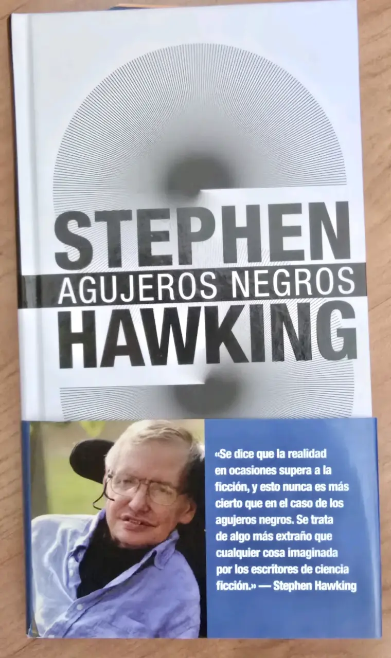 Libro 'Agujeros Negros' de Stephen Hawking
