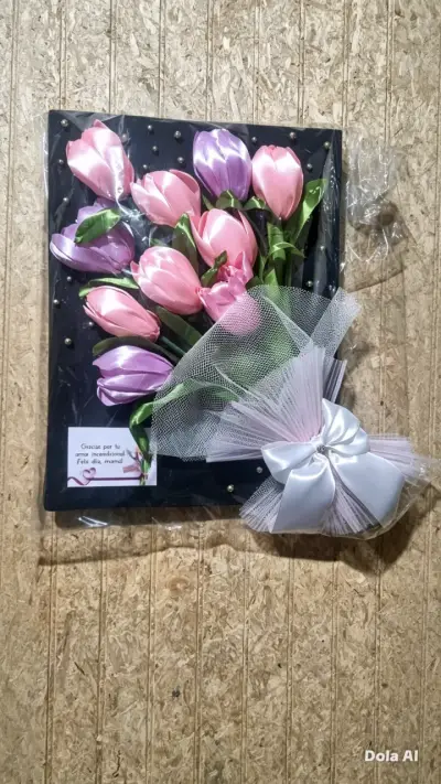 Cuadro de tulipanes eternos - miniatura 1