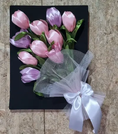Cuadro de tulipanes eternos - miniatura 2
