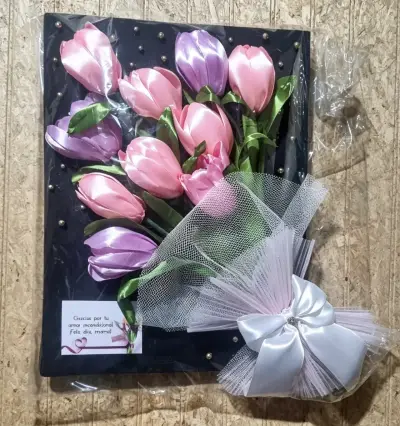 Cuadro de tulipanes eternos - miniatura 3