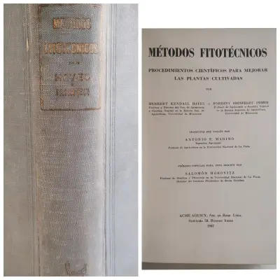 Metodos Fitotécnicos edición 1947 - miniatura 1