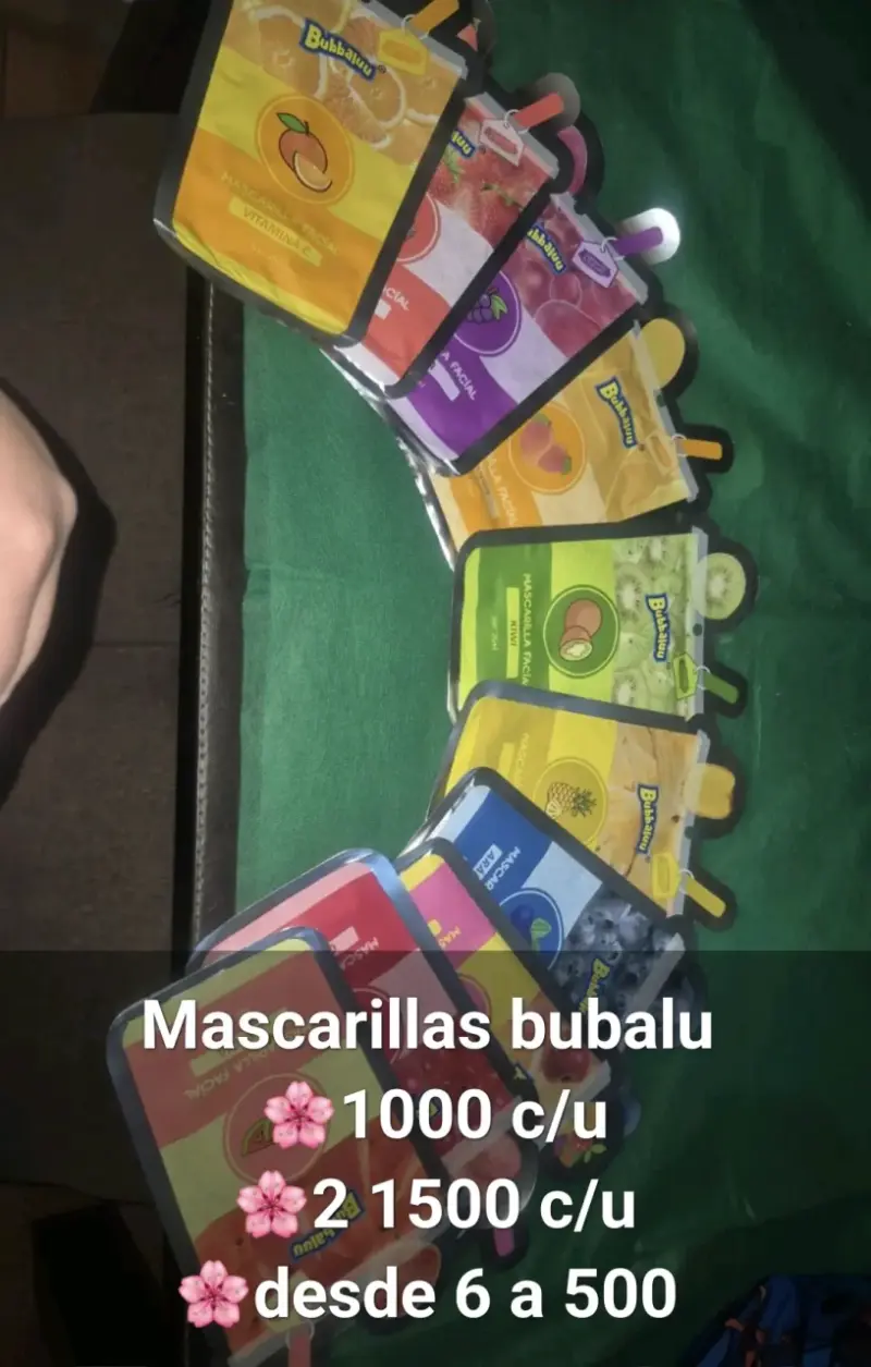 Mascarillas faciales bubaluuu - 1