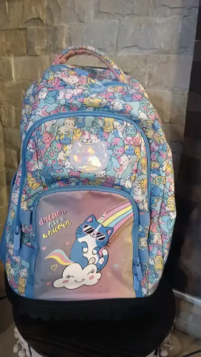 Mochila estampada de gatos - miniatura 1