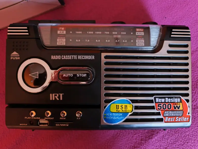 Radio cassette IRT - 2