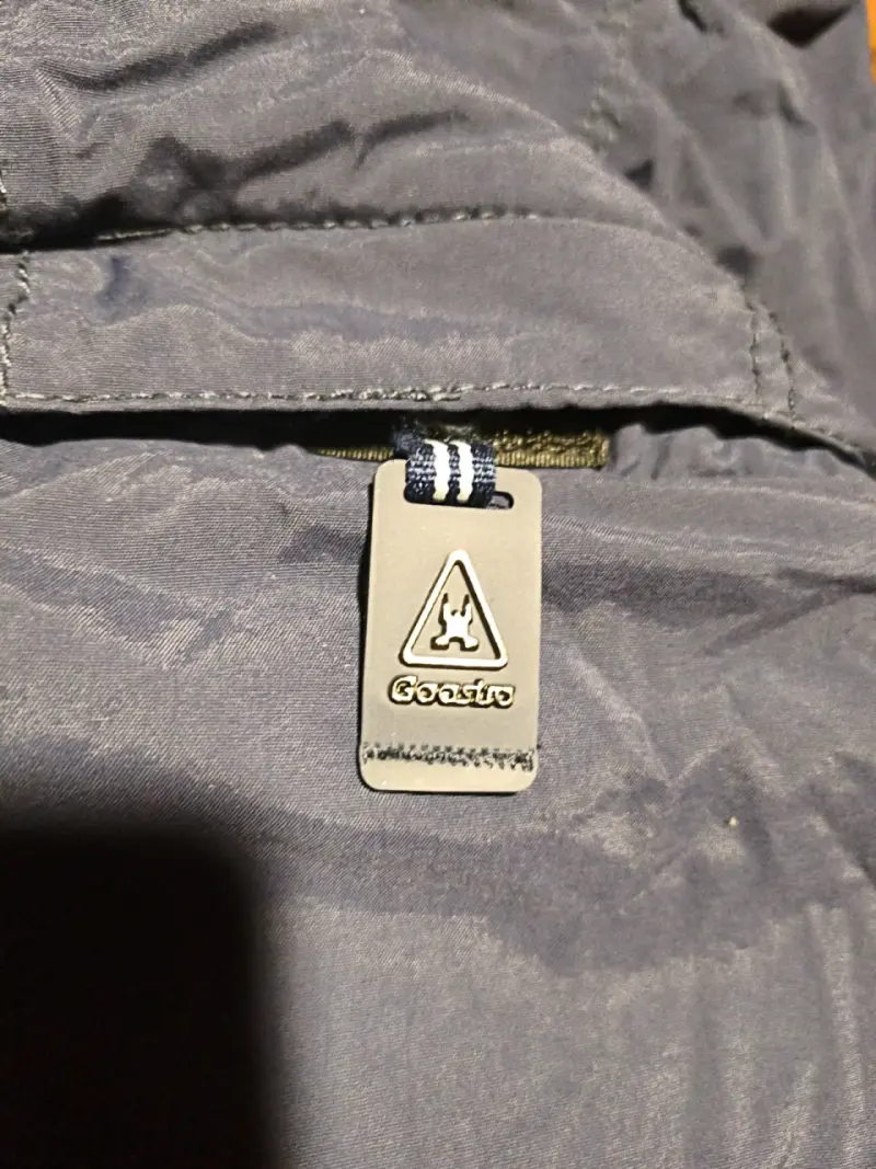 Parka azul acolchada - 2