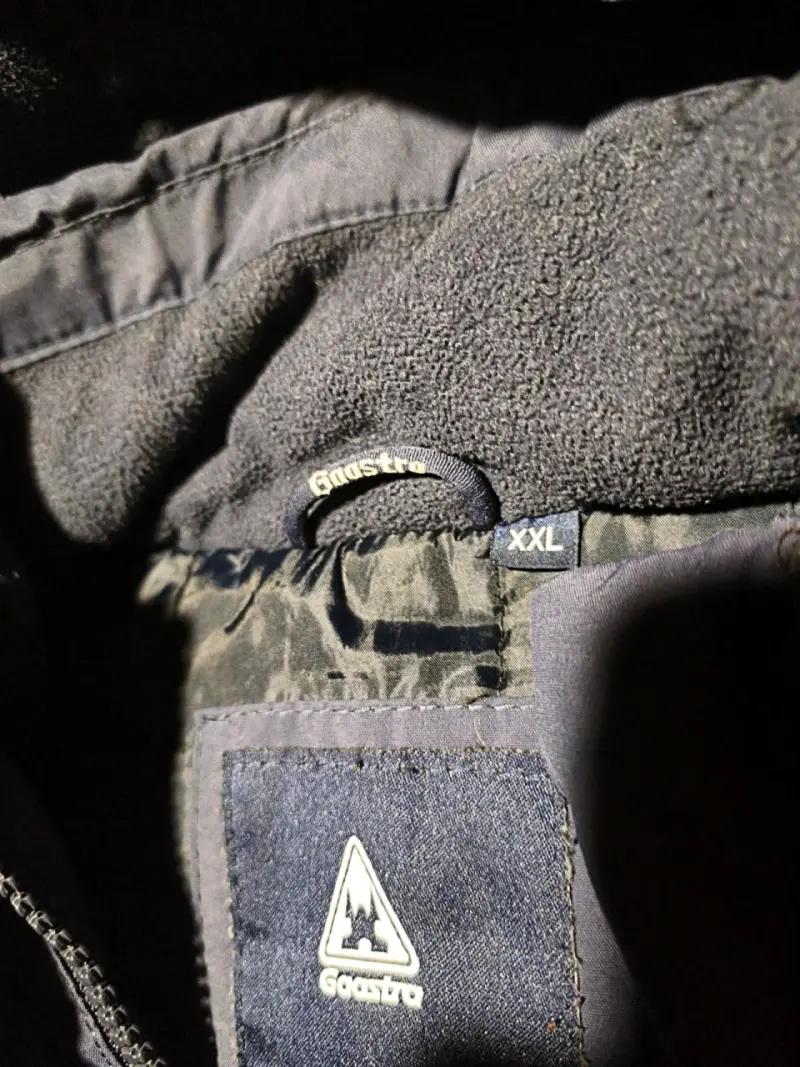 Parka azul acolchada - 3