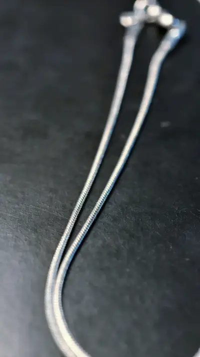 Cadena bañada en plata 925 - miniatura 2