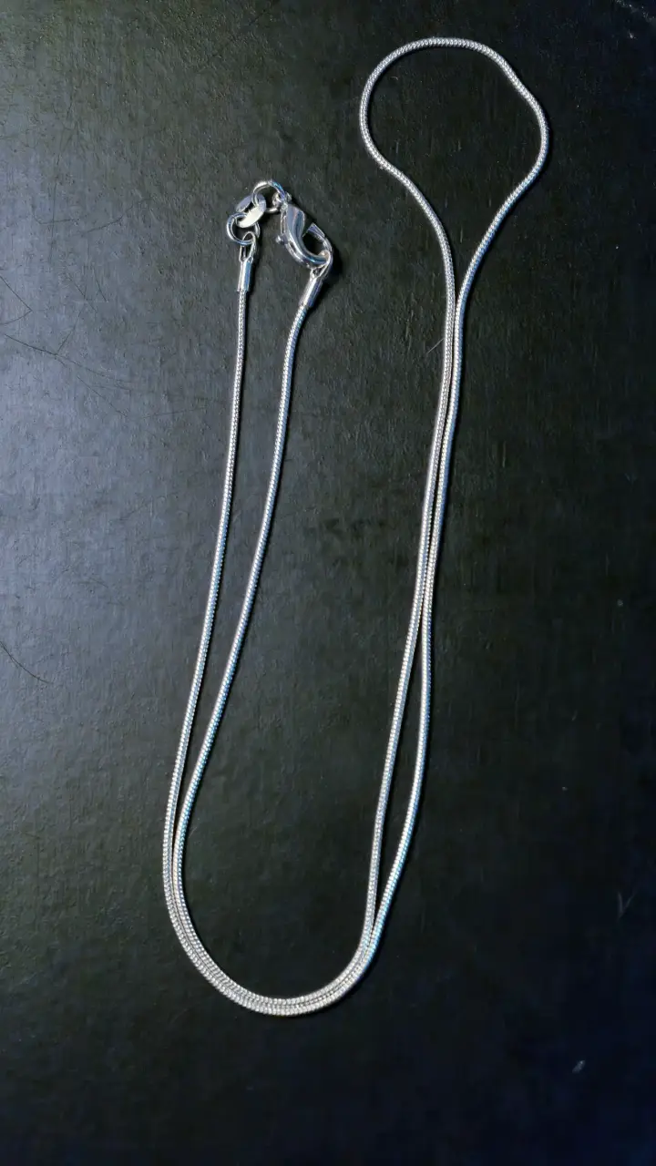 Cadena bañada en plata 925 - 4