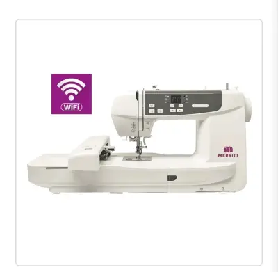Máquina de coser Merritt blanca - miniatura 2