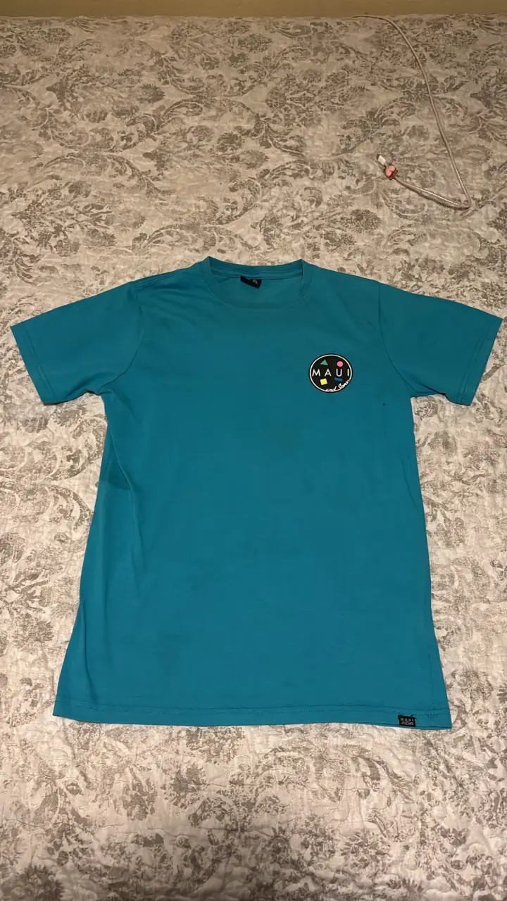 Polera azul Levi's manga larga - 3