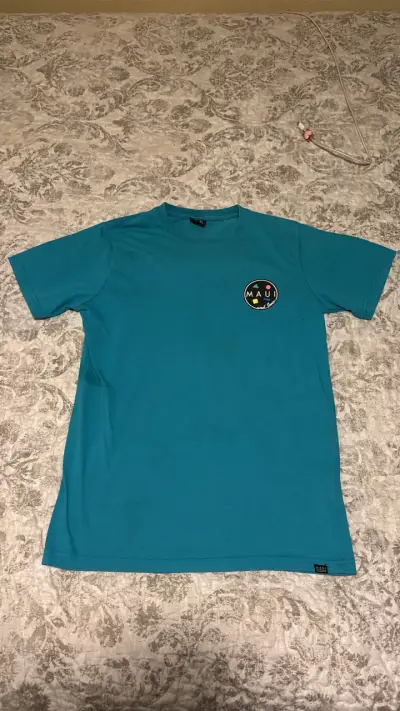 Polera azul Levi's manga larga - miniatura 3