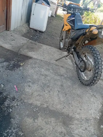 euromot gxt 200 año 2014 Moto enduro amarilla - miniatura 3