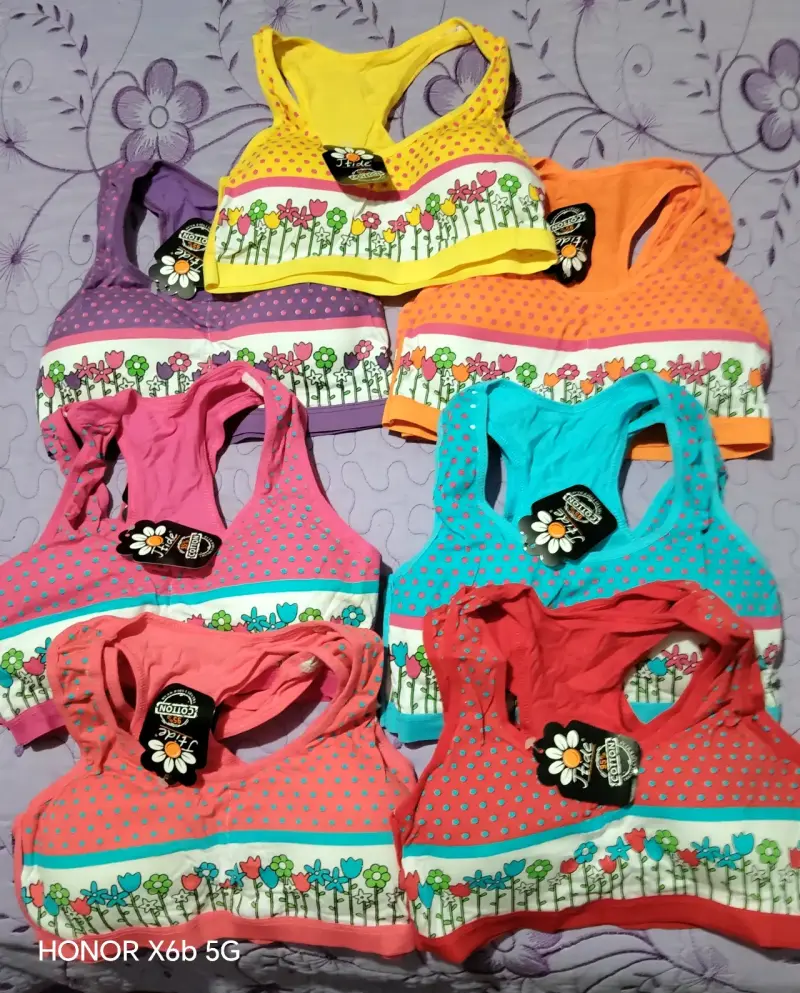 Set de sostenes deportivos coloridos