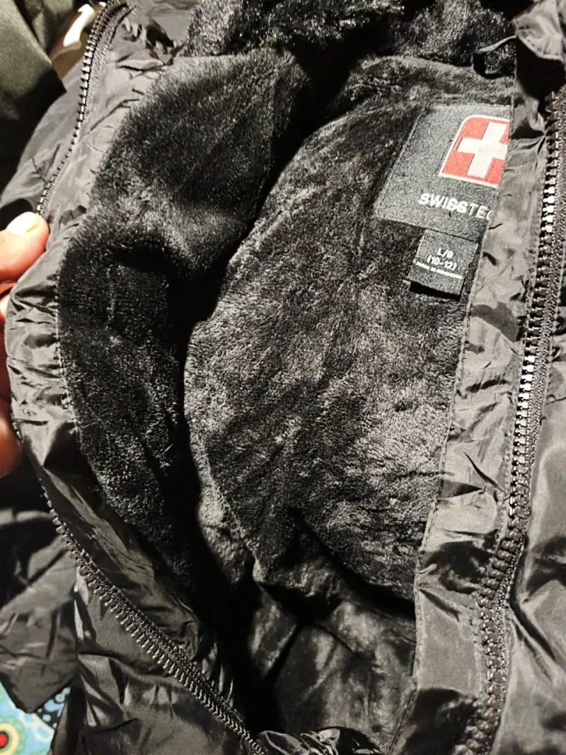 Chaqueta negra Swisstech - 3