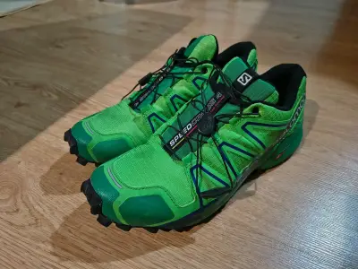 Zapatillas Salomon Speedcross 4 verdes - miniatura 3