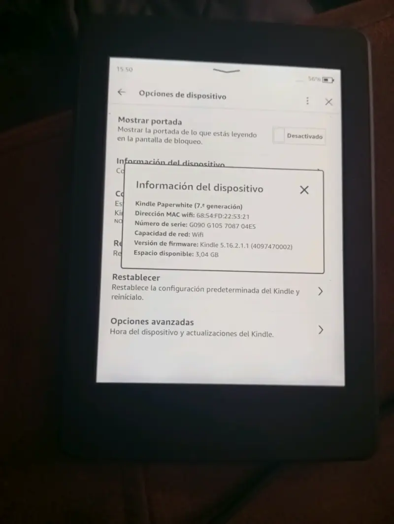 Kindle Paperwhite 7ma Gen (300 Ppp + Luz) + Cable - 2