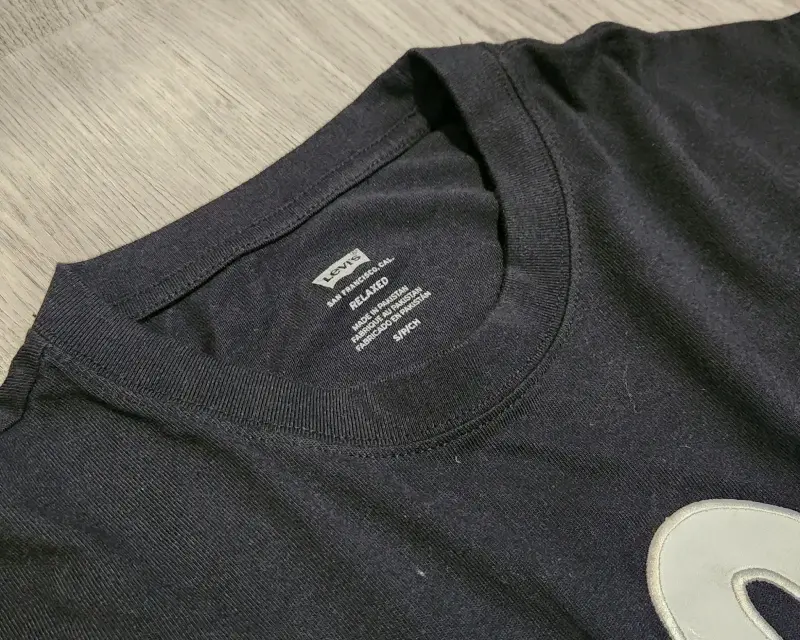 Polera Levi's 501 crop talla s - 3