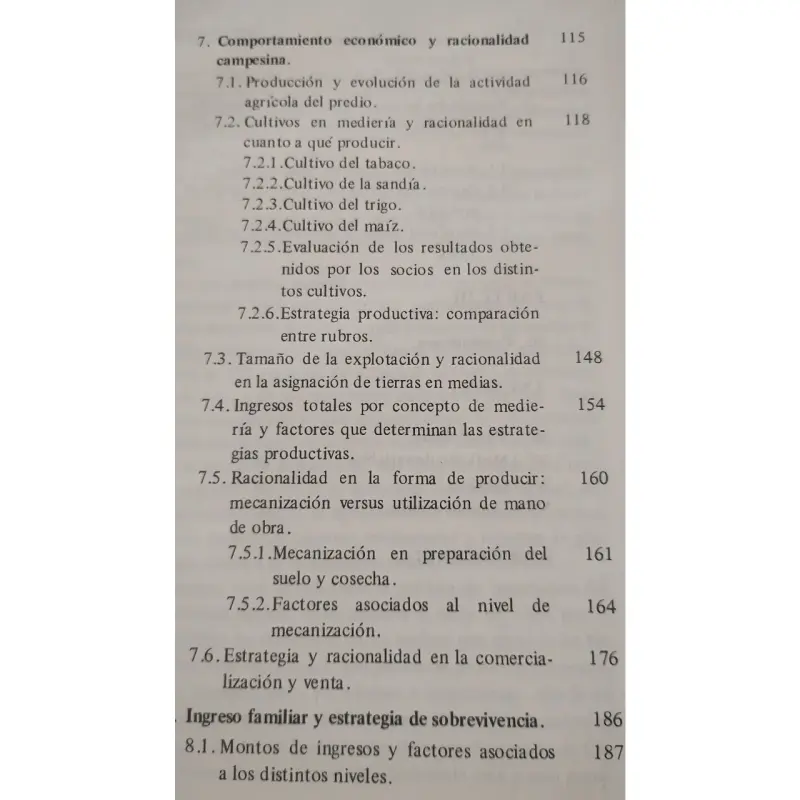 Comportamiento Económico del Campesino - 3