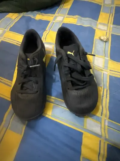 Zapatillas deportivas negras Puma - miniatura 1