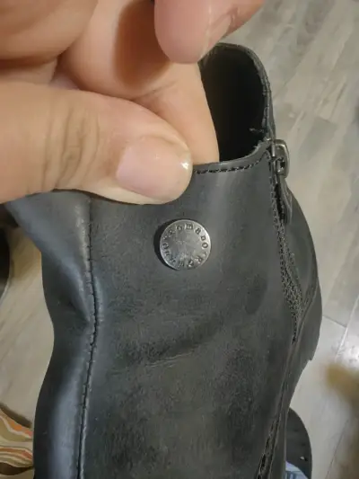 Botines de cuero negro - miniatura 2