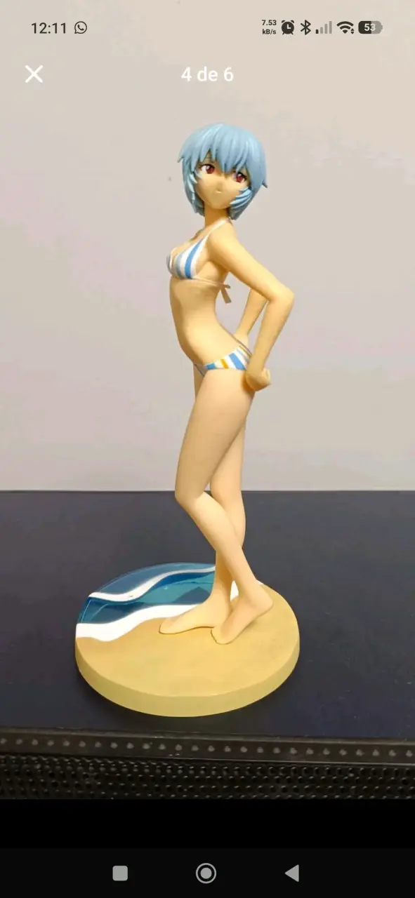 Figura Rei Ayanami Evangelion - 4