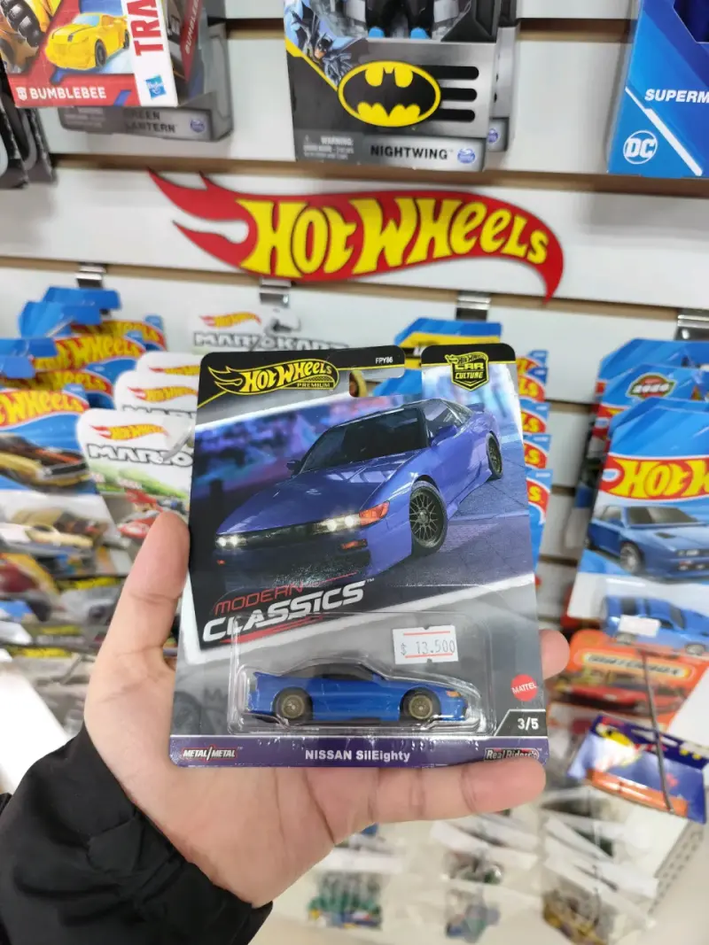 Hot Wheels Nissan Silvia azul