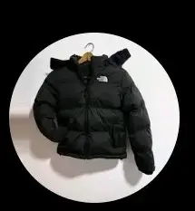 Chaqueta acolchada negra North Face - 1