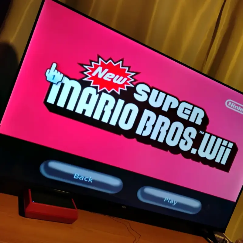 Consola Wii Mini roja Desbloqueada - 4