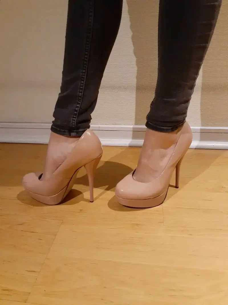 Tacones. de gamuza - 4