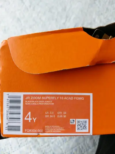 Zapatos de fútbol Nike negros de niño - miniatura 4