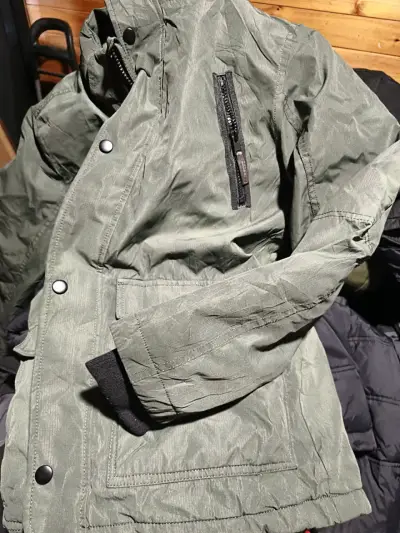 Abrigo de peluche H&M verde - miniatura 3