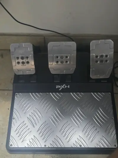 Volante de simulación PXN v10 negro - miniatura 2