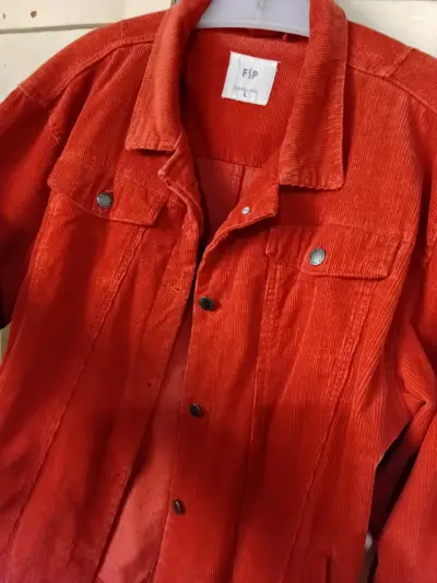 Chaqueta oversize naranja - miniatura 2