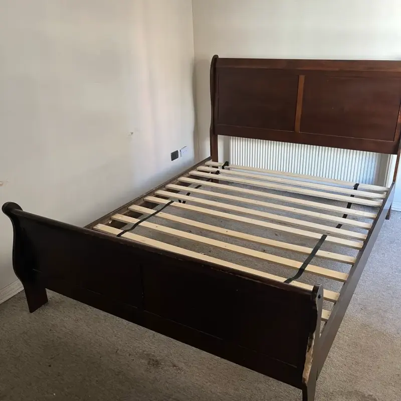 Cama de madera 2 plazas - 2