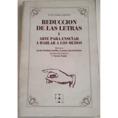 Reducción de las Letras, enseñanza hablar Mudos - miniatura 1