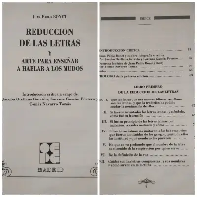 Reducción de las Letras, enseñanza hablar Mudos - miniatura 2