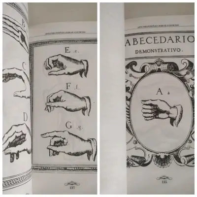 Reducción de las Letras, enseñanza hablar Mudos - miniatura 3