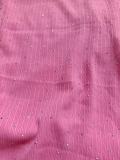 Pantalones rosados brillantes para niña - miniatura 2
