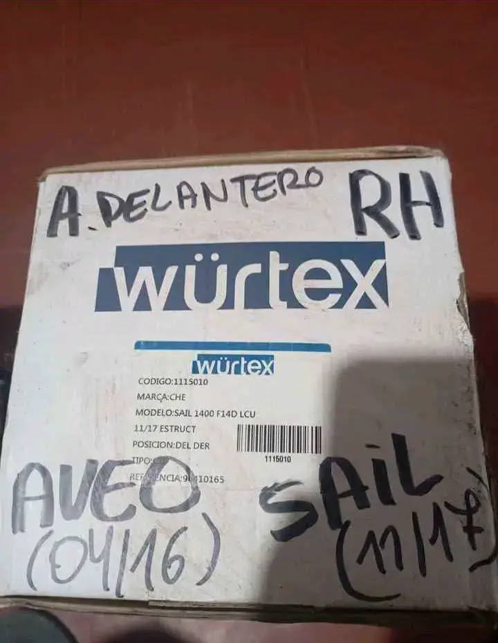 Amortiguador delantero Würtex RH - 1