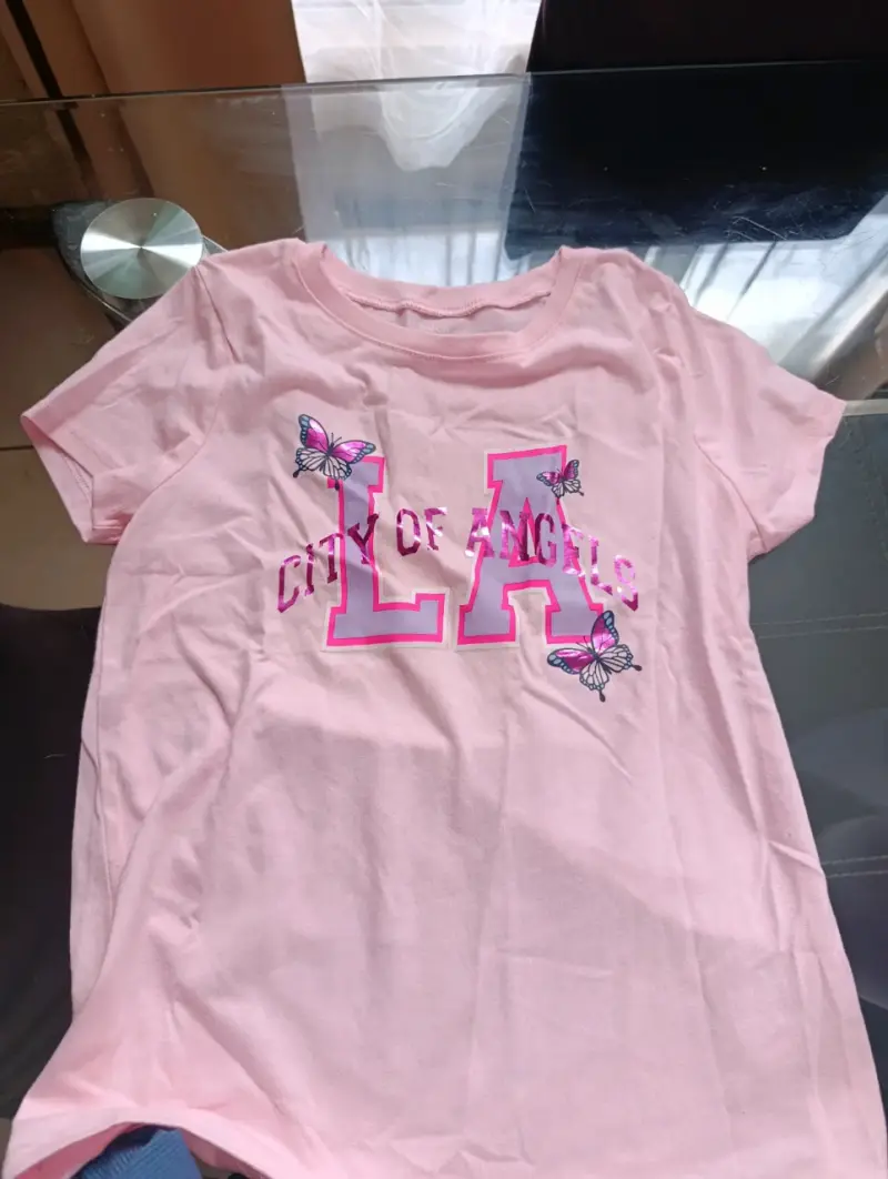Polera rosa City of Angels - 1